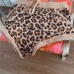Spell & The Gypsy Collective Wildcat Knit Shorts - SMALL - RARE